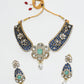 Rajwada Multicolor Alloy Stone Jewellery Set For Women
