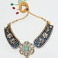 Rajwada Multicolor Alloy Stone Jewellery Set For Women