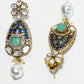 Rajwada Multicolor Alloy Stone Jewellery Set For Women