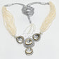Rajwada White Alloy Stone Jewellery Set For Women