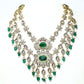 Rajwada Green Alloy Embellished Jewellery Set For Women