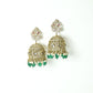 Rajwada Green Alloy Embellished Jewellery Set For Women