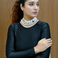 Rajwada White Alloy Embellished Neckpiece For Women