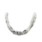 Rajwada White And Silver Alloy Embellished Neckpiece For Women
