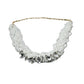 Rajwada White And Silver Alloy Embellished Neckpiece For Women