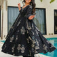 Rajwada Black Rayon Printed Kurta Set For Women
