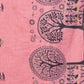 Rajwada Light Pink Cotton Blend Printed Saree For Women