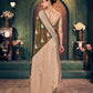 Rajwada Olive And Beige Silk Blend Woven Saree For Women