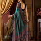 Rajwada Multicolour Silk Blend Printed Saree For Women