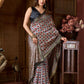 Rajwada Multicolour Silk Blend Printed Saree For Women