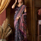 Rajwada Multicolour Silk Blend Printed Saree For Women
