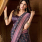 Rajwada Multicolour Silk Blend Printed Saree For Women