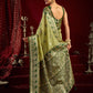 Rajwada Light Green Silk Blend Woven Saree For Women