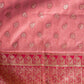 Rajwada Light Pink Silk Blend Woven Saree For Women
