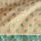 Rajwada Beige Silk Blend Woven Saree For Women
