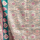 Rajwada Dark Pink Silk Blend Woven Saree For Women
