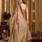 Rajwada Multicolour Silk Blend Printed Banarasi Saree For Women