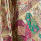 Rajwada Multicolour Silk Blend Printed Banarasi Saree For Women