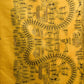 Rajwada Yellow Cotton Blend Printed Saree For Women