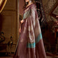 Rajwada Multicolour Cotton Blend Printed Saree For Women