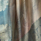 Rajwada Teal Green Cotton Blend Printed Saree For Women