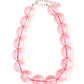 Rajwada Women Pink Big Beads Necklace