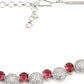 Rajwada Women Pink And White Choker Necklace Set
