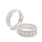 Rajwada Women German Rhodium Plated Imitation Bangle-Set Of 2