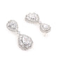 Rajwada Women White Stone Necklace Set