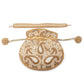 Rajwada Women Yellow Embellished Potli Bag