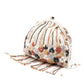 Rajwada Women Apricot Pearl Studded Clutch Bag