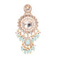 Rajwada Women Sea Green Dangle Earrings