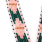 Rajwada Women Pink And Green Long Necklace Set