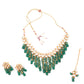 Rajwada Women Multicolor Tesseled Bridal Choker Necklace Set