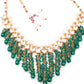 Rajwada Women Multicolor Tesseled Bridal Choker Necklace Set