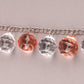 Rajwada Women Dazzling Peach And White Big Beads Necklace