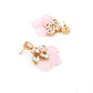 Rajwada Women Pink And White Long Necklace Set