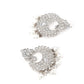 Rajwada Women White Bridal Choker Necklace Set