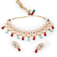 Rajwada Women Multicolored Meenakari Choker Necklace Set