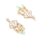 Rajwada Women Sea Green Choker Necklace Set