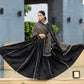 Rajwada Black Printed Cotton Stitched Lehenga With Stitched Blouse For Women