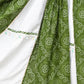 Rajwada Green And White Printed Cotton Stitched Lehenga With Blouse For Women