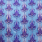 Rajwada Blue Silk Blend Printed Solid Kurti For Women