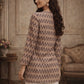 Rajwada  Light Brown Silk Blend Printed Solid Kurti For Women