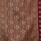 Rajwada Maroon Silk Blend Zari Work Saree For Women