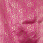 Rajwada Dark Pink Silk Blend Zari Work Saree For Women