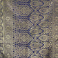Rajwada Dark Blue Silk Blend Zari Work Saree For Women