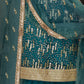 Rajwada Women Modern Teal Semi Stitched Kurta Set