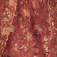 Rajwada Maroon Embellished Soft Net Semi Stitched Kurta Set With Dupatta For Women