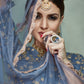 Rajwada Women Grey Designer Semi Stitched Lehenga With Unstitched Blouse